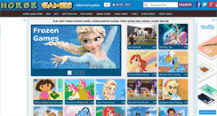 Desktop Screenshot of horse-games.org