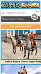 Mobile Screenshot of horse-games.org